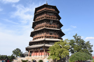 朔州游记图文-山西旅游：从朔州应县木塔到崇福寺（图）