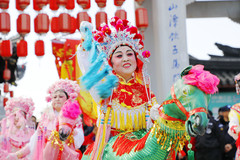 新昌游记图片] 浙江旅行｜春游新昌，观非遗民俗表演、吃南街长桌盛宴、看大佛寺花灯展…