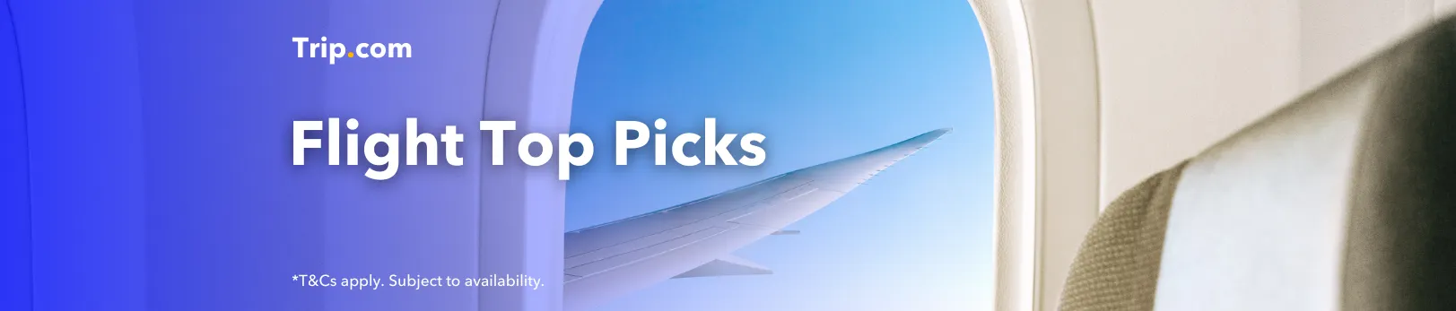 Trip.com Promo Code UK: Flight Top Picks